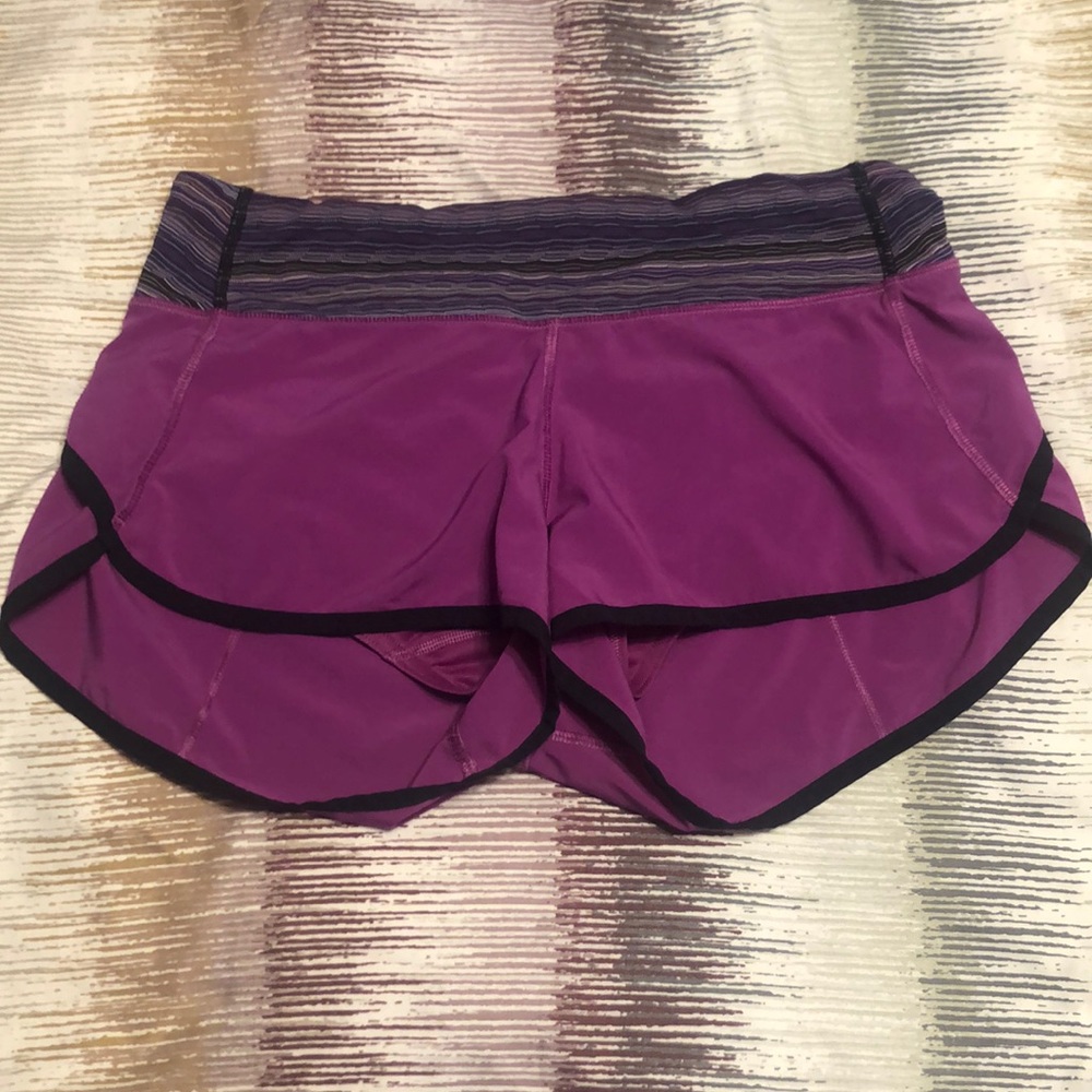 Lululemon speed shorts